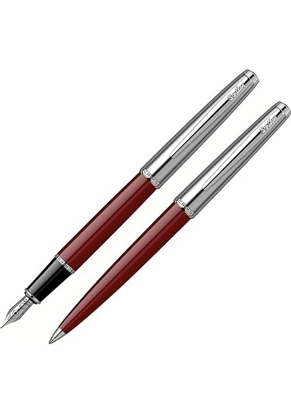 Metropolis 78 Dolma Kalemtükenmez Kalem Takım Bordo fiyatları