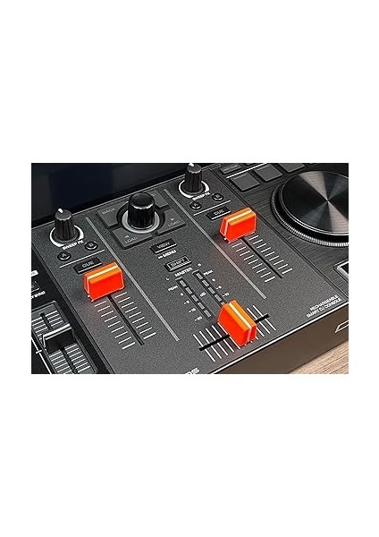 Techtools Chroma Caps Lite Pack (Neon Orange) | Chroma Caps Lite Paketi: 6x Super Knobs, 3x Fader Pro, 1x Magvel Fader Pro modelleri