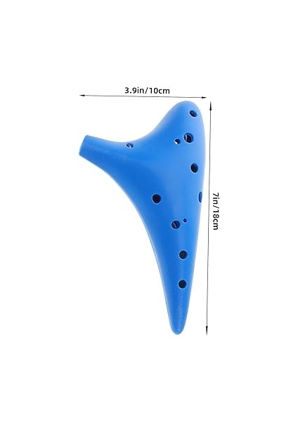 Ocarina Müzik Aletleri Enstrümanlar Mavi Reçine fiyatları