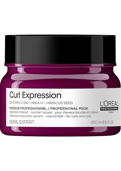 Professionnel Paris Serie Expert Curl Expression Kıvırcık Saçlar Için Yoğun Nemlendirici Saç Maskesi 250ML