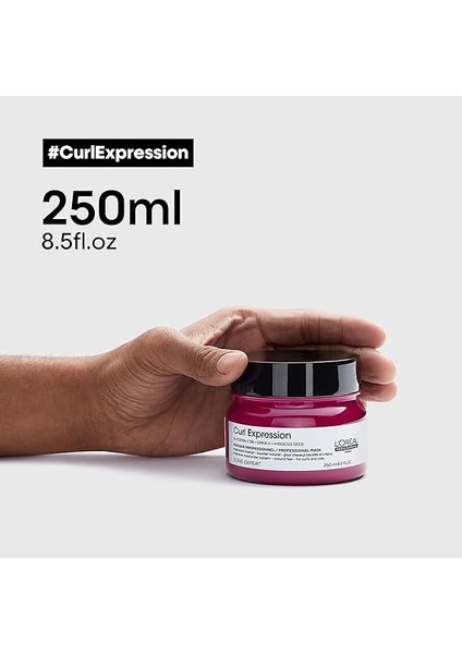 Professionnel Paris Serie Expert Curl Expression Kıvırcık Saçlar Için Yoğun Nemlendirici Saç Maskesi 250ML indirimleri