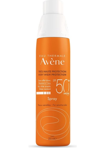 Avene Güneş Koruyucu Sprey SPF50+ 200ML 1 Paket (1 x 1 Adet)