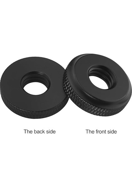 4 Adet Mikrofon Kamera Tripod Vidaları Sıcak Ayakkabı Kilitleme Topuzu Somun Deliği 3/8 Inç Alüminyum Alaşım Başparmak Tekerlek Kilidi Somun Adaptörü Selfie Çubukları Tripod Vidaları Için Uygun fırsatları