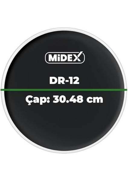 DR-12BK Siyah Renk 12 Inç Alto Bateri Davul Derisi Drumhead 12'' Inch (30.48 Cm) fiyatları