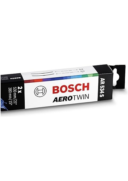 Aerotwin Silecek Seti Toyota Yaris (1999-2005), Honda Jazz (2002-2008) [530/380 Mm] AR534S 3397007503 fiyatları
