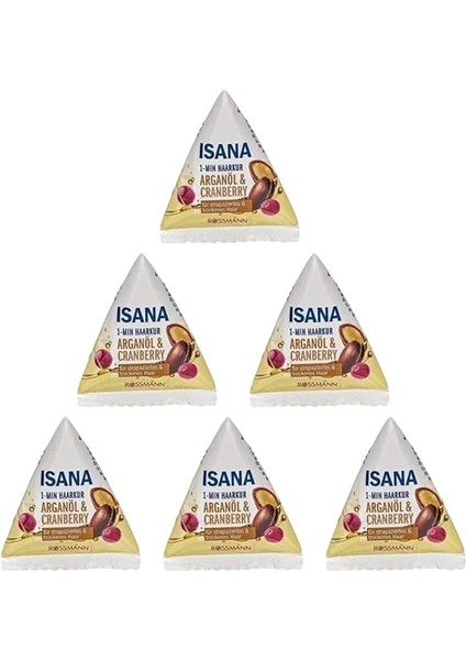 Rossman Saç Bakım Kürü Argan Yağı 25ML × 6 Adet