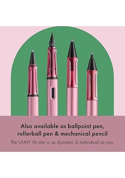 Al-Star Dolma Kalem Alüminyum Ef Uç Autumn Pink fırsatları