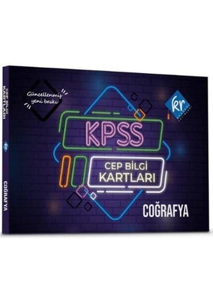 Coğrafya Cep Bilgi Kartları Kr Akademi Yayınları
