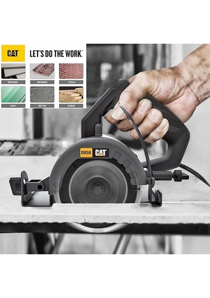 Cat DX55 1400W 110MM Profesyonel Sulu/kuru Seramik Kesme modelleri