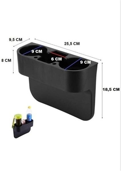 Araç Içi Koltuk Yanı Arası Bardak Tutucu ve Koltuk Başlığı Bardaklık fiyatları