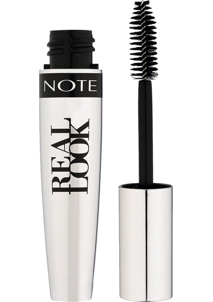 Real Look Uzatma ve Belirginleştirme Etkili Kirpik Diplerini Besleyici Maskara