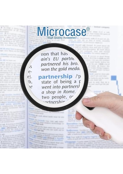 100MM 30X Uv 12 LED Işık Aydınlatmalı El Tipi Büyüteç -AL4611 modelleri