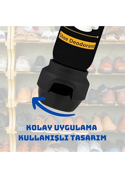 Deer Ayakkabı Deodorantı Koku Giderici Önleyici Sprey Ayak ve Ayakkabı Deodorantı 100ML fırsatları