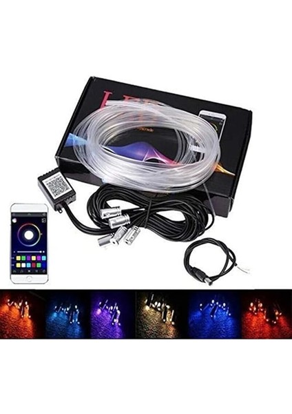 Içi Atmosfer Ambiyans LED Neon Rgb Ip Neon App Kontrollü 5 Parça fiyatları