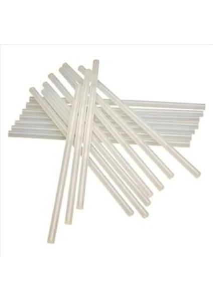 Winky Mum Silikon Çubuk Sıcak Silikon Tabanca Mumu 8 mm 10 Adet