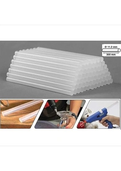 Winky Mum Silikon Çubuk Sıcak Silikon Tabanca Mumu 8 mm 10 Adet fiyatları