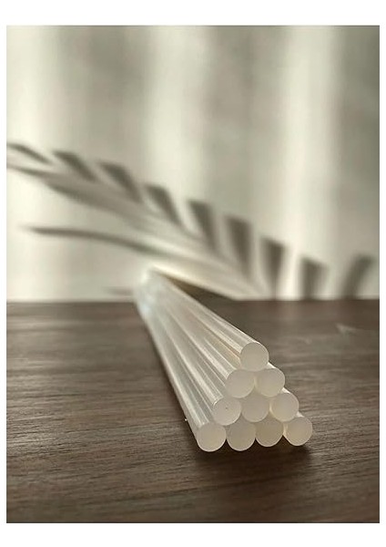 Winky Mum Silikon Çubuk Sıcak Silikon Tabanca Mumu 8 mm 10 Adet fırsatları