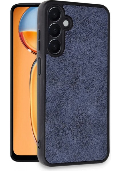 Samsung Galaxy A36 Kılıf Aras Deri Kapak - Lacivert