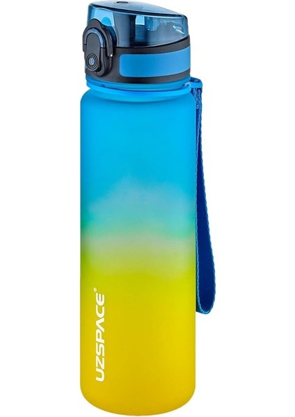 Fiftyfifty 500ML Çift Renk Softtouch Ff Collection Tritan Su Matarası Sarı-Lacivert modelleri