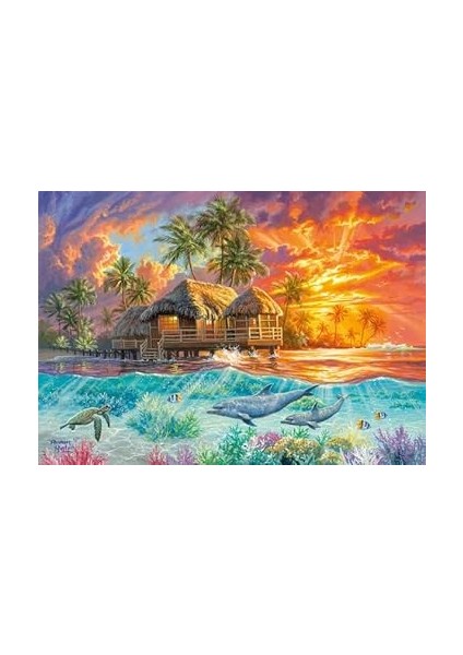 Cennette Haftasonu 1000 Parça Puzzle -Ks Puzzle fiyatları