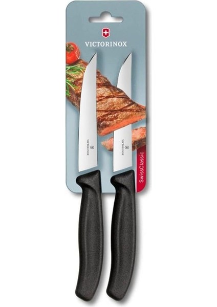 6.7903.12B Ikili Blisterli 12 cm Steak-Biftek Bıçağı