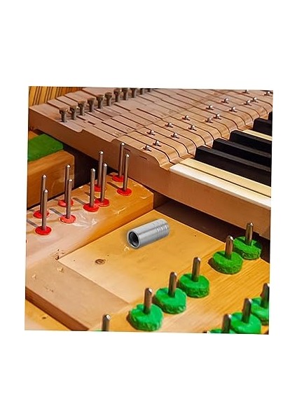 Piyano Ayar Aracı Masaüstü Zımba Asetik Asit Tokaları Kart Tutucu Etiketi Piyano Akort Aleti Piyano Akort Anahtarı Ayar Anahtarı Piyano Akort Araçları Vanadyum Çeliği Silver fırsatları