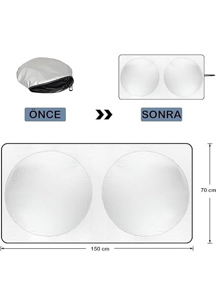 Ön Cam Güneşlik Araba Cam Güneşliği Otomobil Güneşlikleri Araç Gölgelik Oto Içi Katlanır Perdesi modelleri