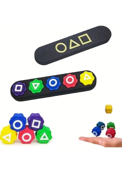 Metal Dolgulu ve Özel Kilitli Kutulu Premium Geleneksel Kore Oyunu Yetişkin Masa Oyunu