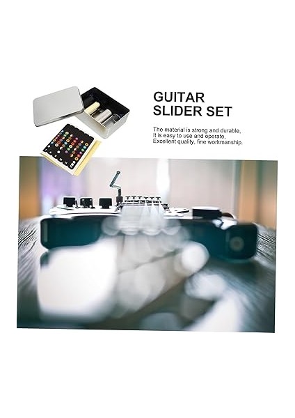 1 Set Parmak Kayar Seti Gitar Kayar Manyetik Için Kayarlar Gitar Parmak Kayar Perde Seti Pick'ler Metal Kayar Gitar Gitar Aksesuarı Gitar Aksesuarları Paslanmaz Çelik indirimleri
