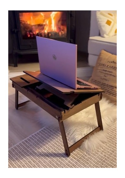 Wood - BT201 Katlanır Ayaklı Laptop Çalışma Sehpası fiyatları