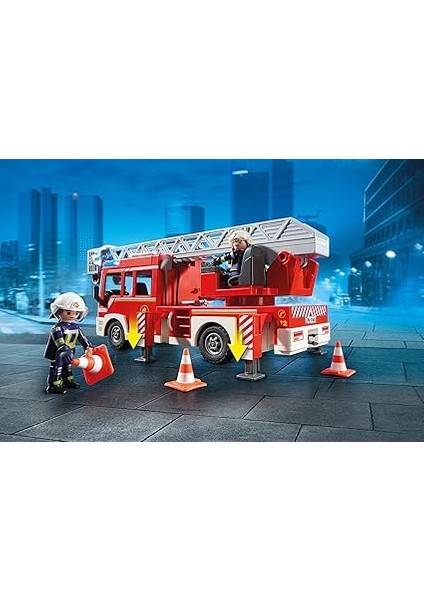 City Action 9463 Işıklı ve Sesli, Merdivenli Itfaiye Aracı, 5 Yaşından Itibaren fırsatları