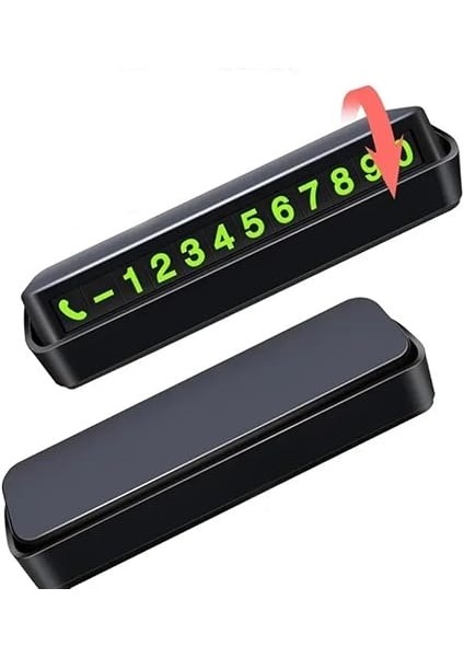 Fosforlu Araç Park Numaratörü - Açılır Kapanır Torpido Üstü Araç Içi Numaratör, Şık ve Pratik Tasarım fiyatları