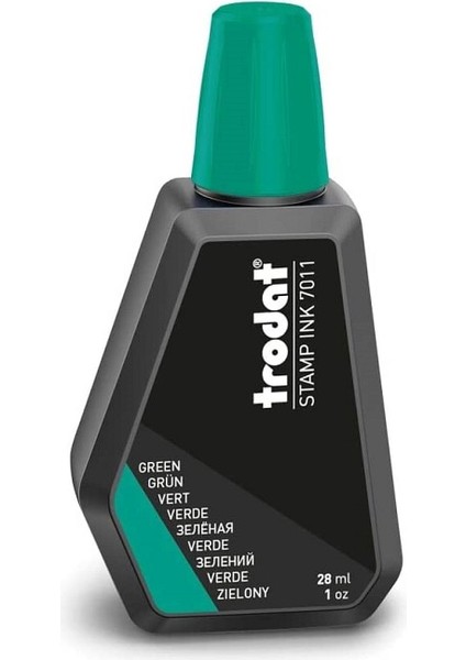 Trodat 7011 Yeşil Istampa Mürekkebi 28 ml