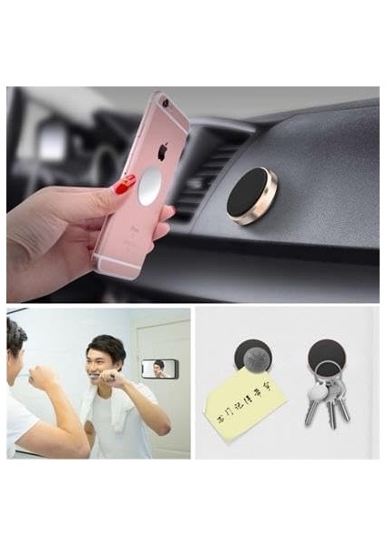 Tüm Modellerle Uyumlu Manyetik Araç Içi Telefon Tutucu Çok Amaçlı Güçlü Mıknatıs Tutucu fırsatları