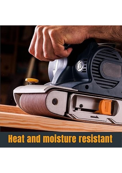 110008 4 x 24 Inç Zımpara Kayışları | Alüminyum Oksit Zımpara Kemeri Çeşitleri, 3 Adet 60 80 120 150 240 400 Irmik | Taşınabilir Bantlı Zımpara Makinesi Için Premium Zımpara Kağıdı - 18'li fırsatları