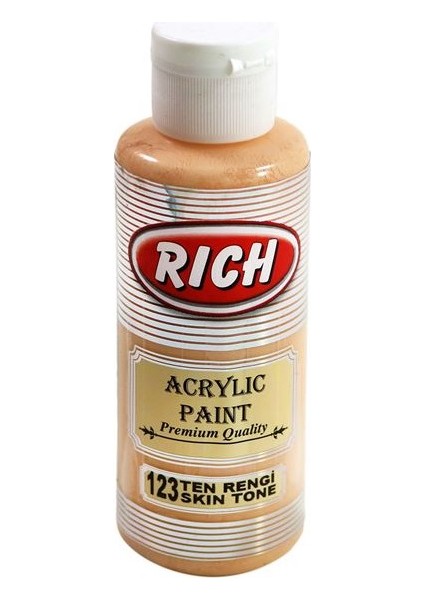 Rıch Akrilik Boya 123 Ten Rengi 120 cc