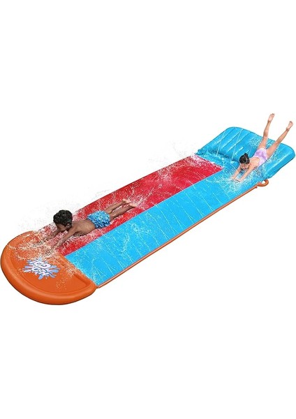 H2OGO! Tsunami Splash Ramp Çift Kaydırak 488 cm