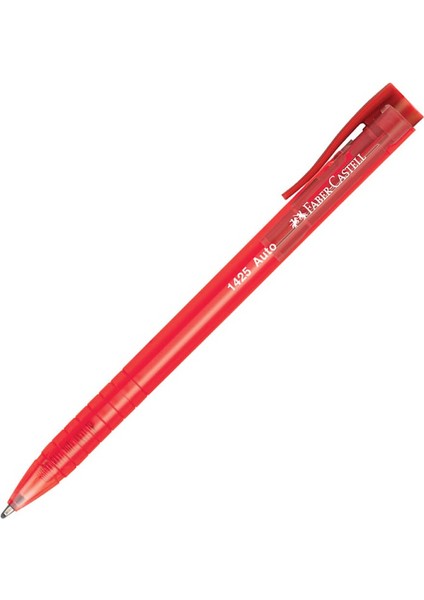 Faber Auto 1425 Kırmızı Basmalı Tükenmez Kalem 545521