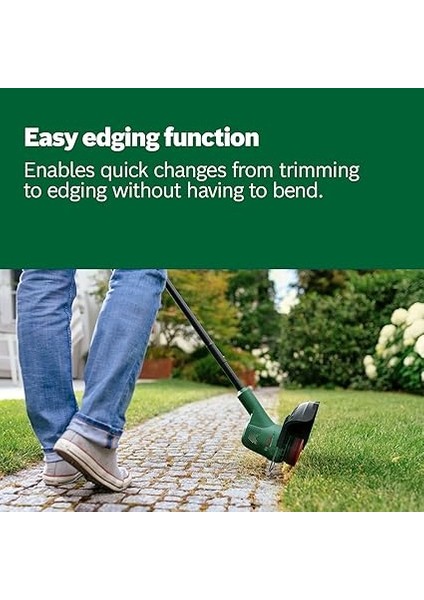 Akülü Kenar Kesme Makinesi Easygrasscut 18V-26 (Akü Olmadan, 18 Volt Sistemi, Kesme Çapı: 26 Cm, Karton Ambalajda) indirimleri