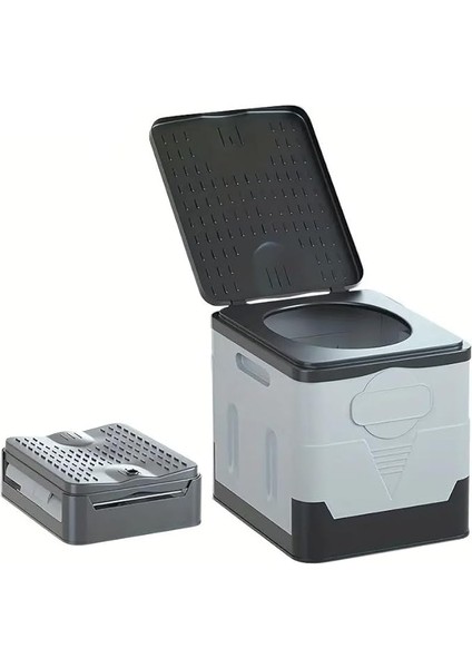 Seyyar Portatif Tuvalet Katlanır Tekne Karavan Kamp Araba Tuvaleti