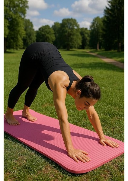 15 mm Profesyonel Pilates Matı Nbr Kaymaz Yoga ve Pilates Minderi