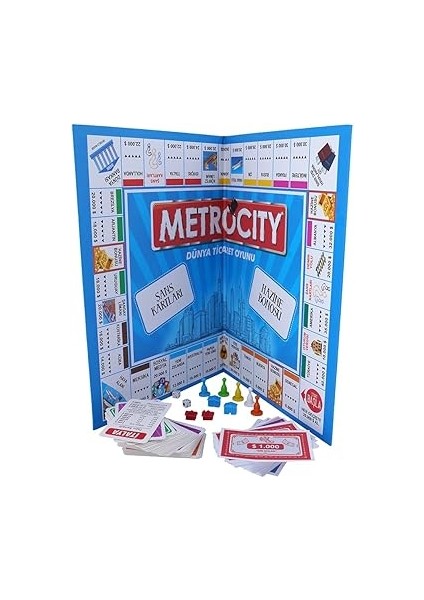 Metrocity Dünya Şehirleri Strateji ve Emlak Ticaret Kutu Oyunu fırsatları