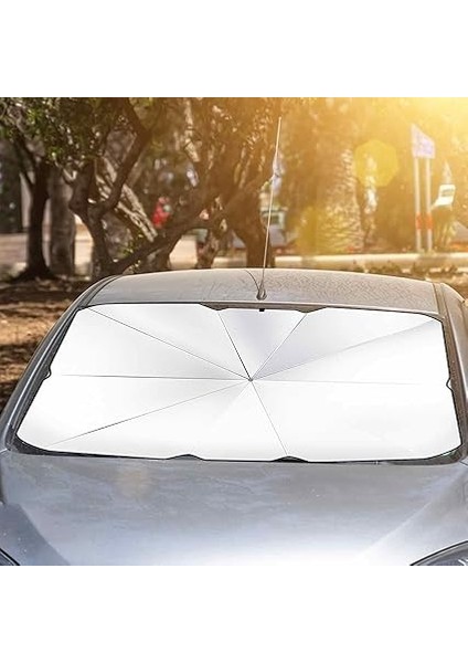 Ön Cam Şemsiyesi ve Güneşlik | Katlanabilir Otomotiv Cam Gölgelik, Çoğu Otomobil, Suv, Kamyon Için Uyumlu modelleri