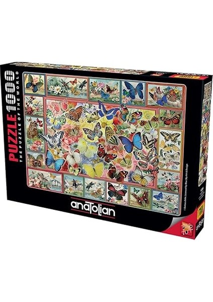 Puzzle - Kelebekler / 1000 Parça, #1094 modelleri
