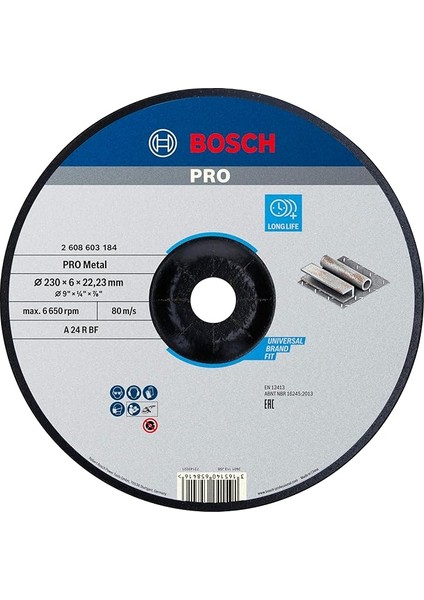 Professional Kesme Diski, Gri, 230 Mm, 1 Adet