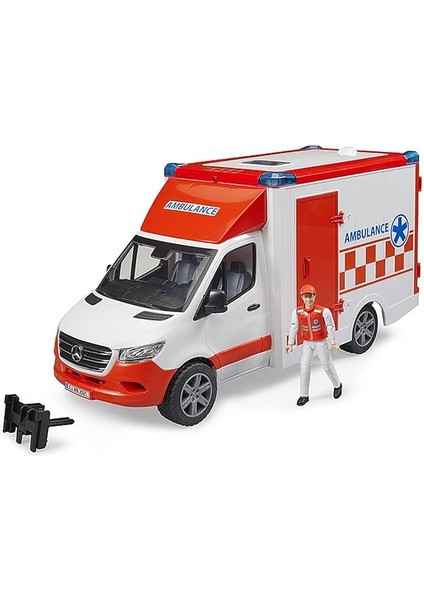 BR02676 Mercedes Benz Sprinter Sirenli Ambulans ve Ekibi