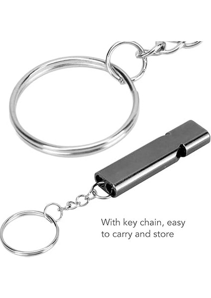 2 Adet Sos Acil Durum Imdat Deprem Düdüğü Alüminyum Islık Anahtarlıklı Balıkçılık Avcılık Kamp Yürüyüş Düdüğü, Metal Düdük indirimleri