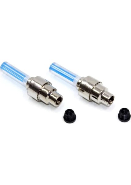 Kapağı Işıklı Bisiklet Araba Motosiklet Mavi Işıklı Sibop Kapağı 2 Adet fiyatları