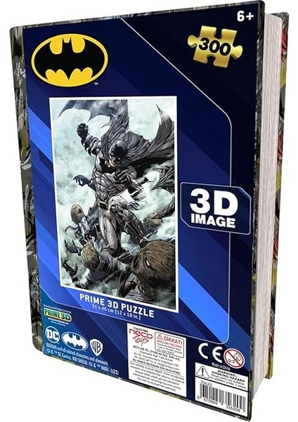 3D - Batman - 300 Parça Puzzle - Metal Kutu modelleri