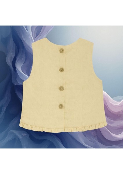 Dilay Kız Çocuk Etek Bluz Set – Doğal Zarafet ve Günlük Şıklık fiyatları